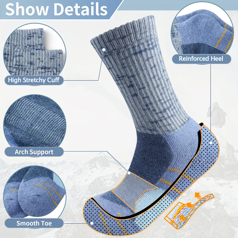 5 paires de chaussettes d'hive - Thermal Sock Wool avis et prix