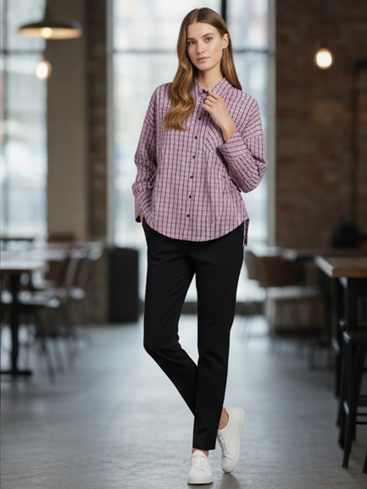 Chemisier élégant à carreaux p - Flannel Shirt Lined avis et prix