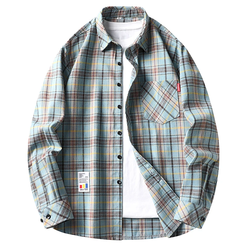 Chemises décontractées à carre - Flannel Shirt Lined avis et prix