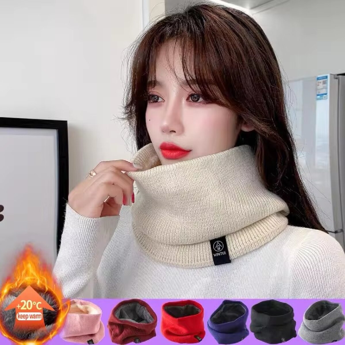 Silencieux en peluche solide p - Winter Headband Fleece avis et prix